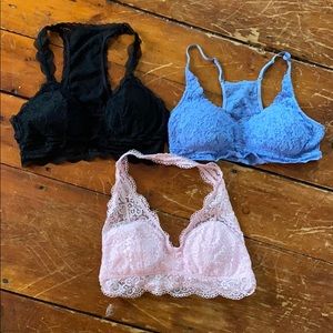 Aerie bralette bundle!!
